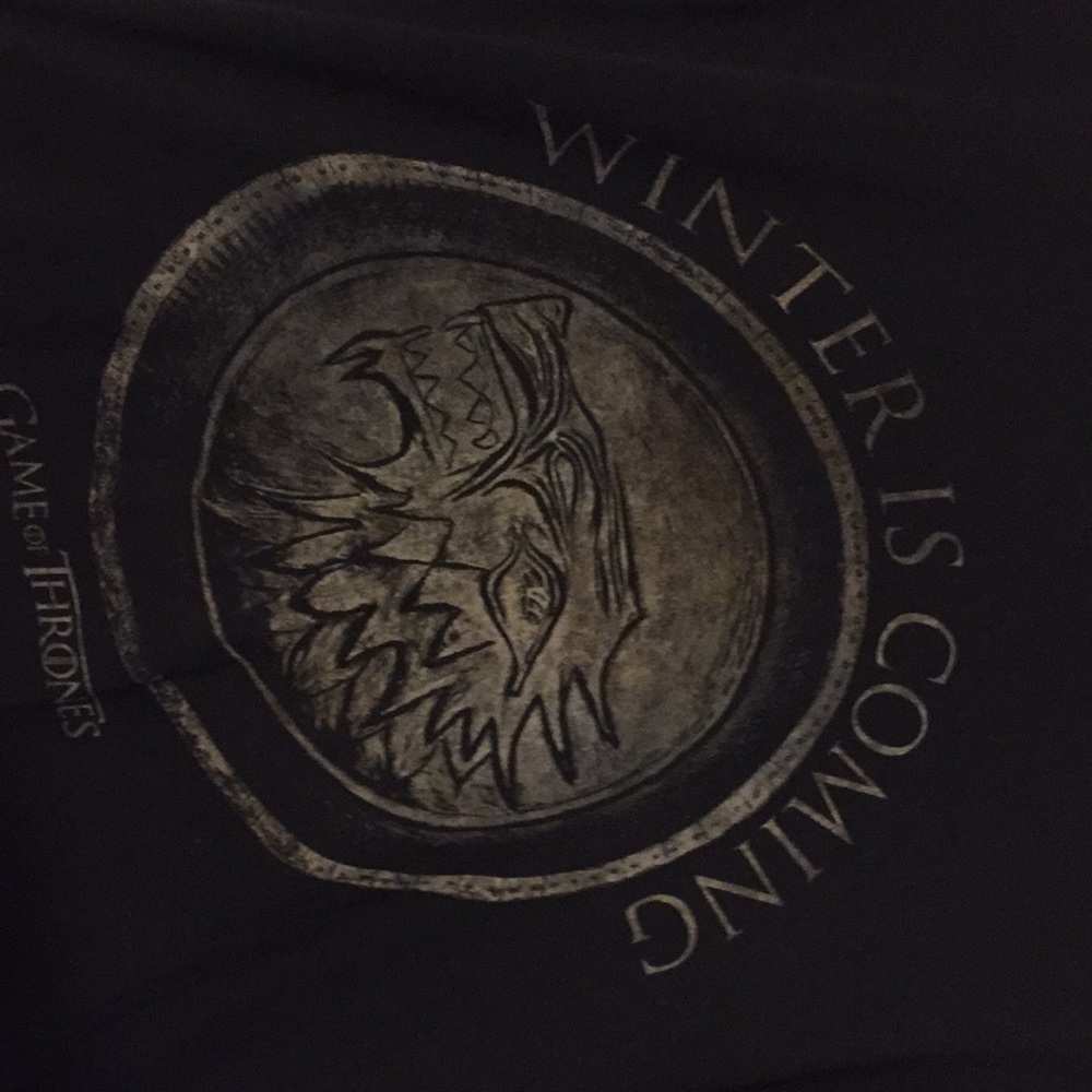 GAME OF THRONES 'WINTER IS COMING' SHIRT